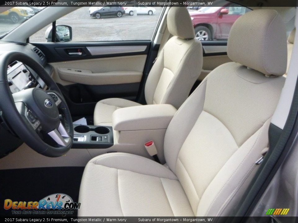 2017 Subaru Legacy 2.5i Premium Tungsten Metallic / Warm Ivory Photo #14