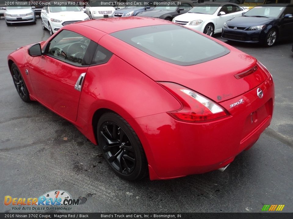 2016 Nissan 370Z Coupe Magma Red / Black Photo #3