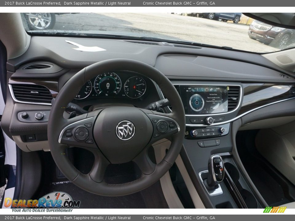 2017 Buick LaCrosse Preferred Dark Sapphire Metallic / Light Neutral Photo #11