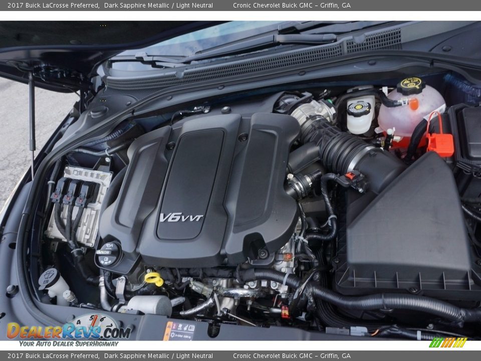 2017 Buick LaCrosse Preferred Dark Sapphire Metallic / Light Neutral Photo #12