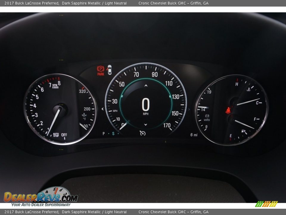 2017 Buick LaCrosse Preferred Dark Sapphire Metallic / Light Neutral Photo #13