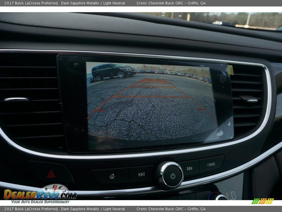 2017 Buick LaCrosse Preferred Dark Sapphire Metallic / Light Neutral Photo #14