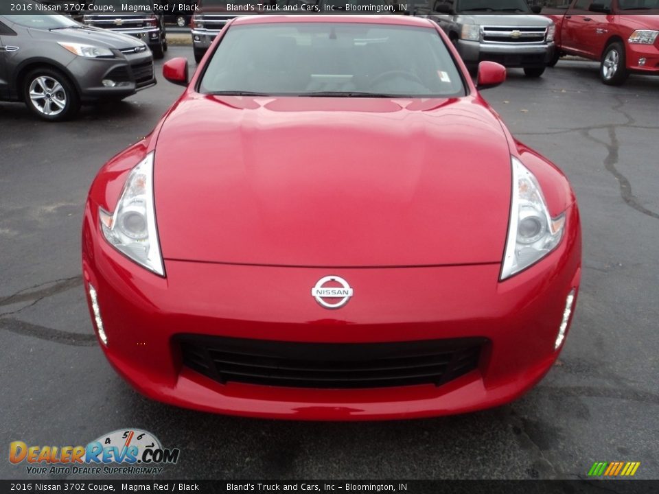 2016 Nissan 370Z Coupe Magma Red / Black Photo #18