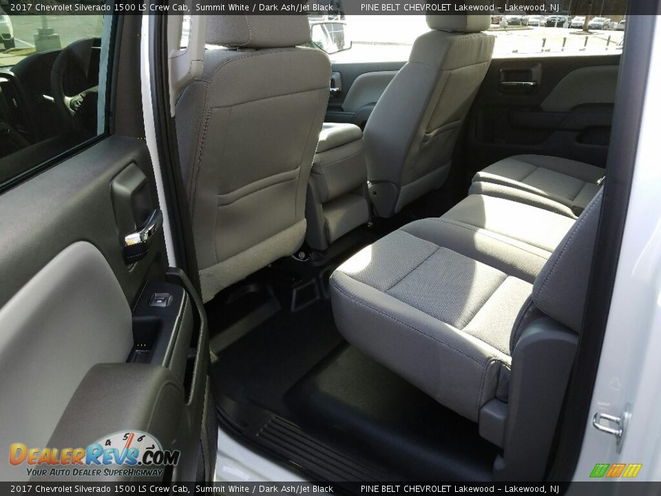 2017 Chevrolet Silverado 1500 LS Crew Cab Summit White / Dark Ash/Jet Black Photo #8