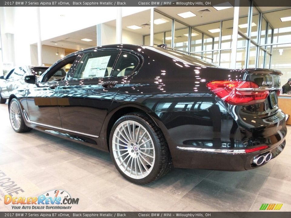 2017 BMW 7 Series Alpina B7 xDrive Black Sapphire Metallic / Black Photo #2
