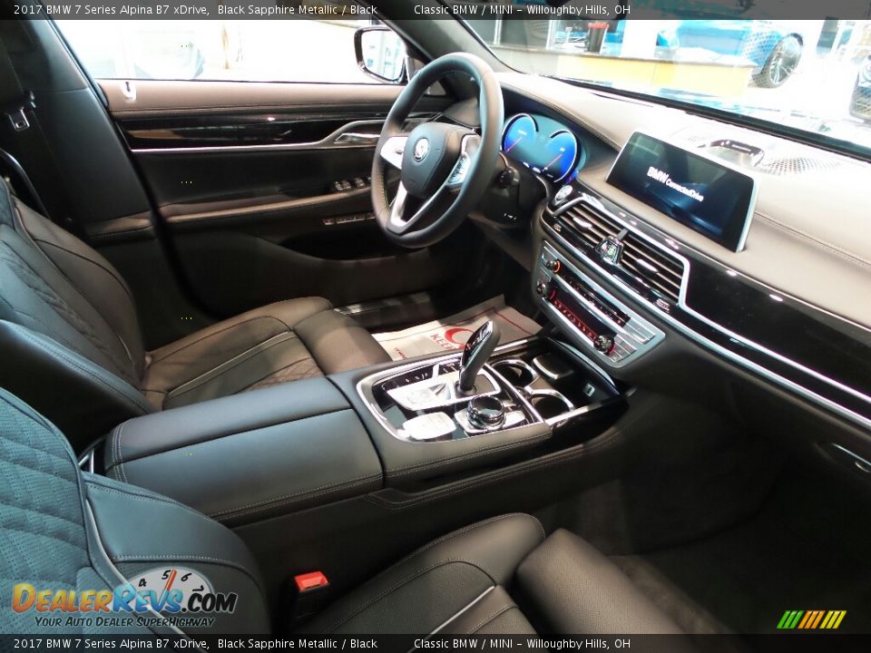 Black Interior - 2017 BMW 7 Series Alpina B7 xDrive Photo #5