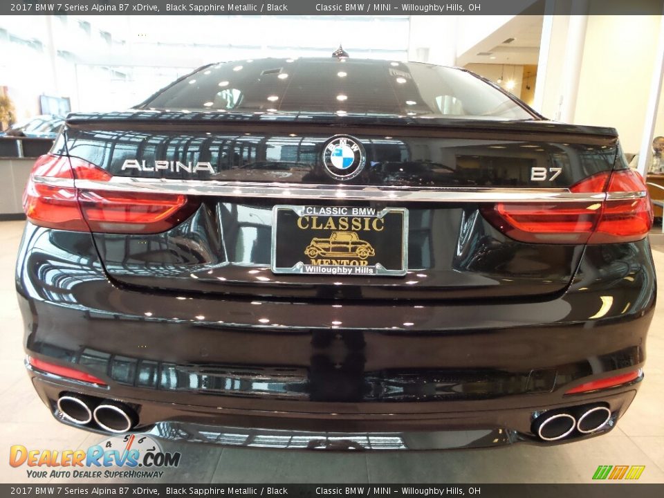 2017 BMW 7 Series Alpina B7 xDrive Black Sapphire Metallic / Black Photo #8