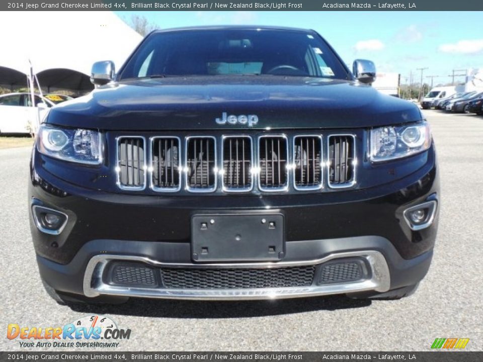 2014 Jeep Grand Cherokee Limited 4x4 Brilliant Black Crystal Pearl / New Zealand Black/Light Frost Photo #18