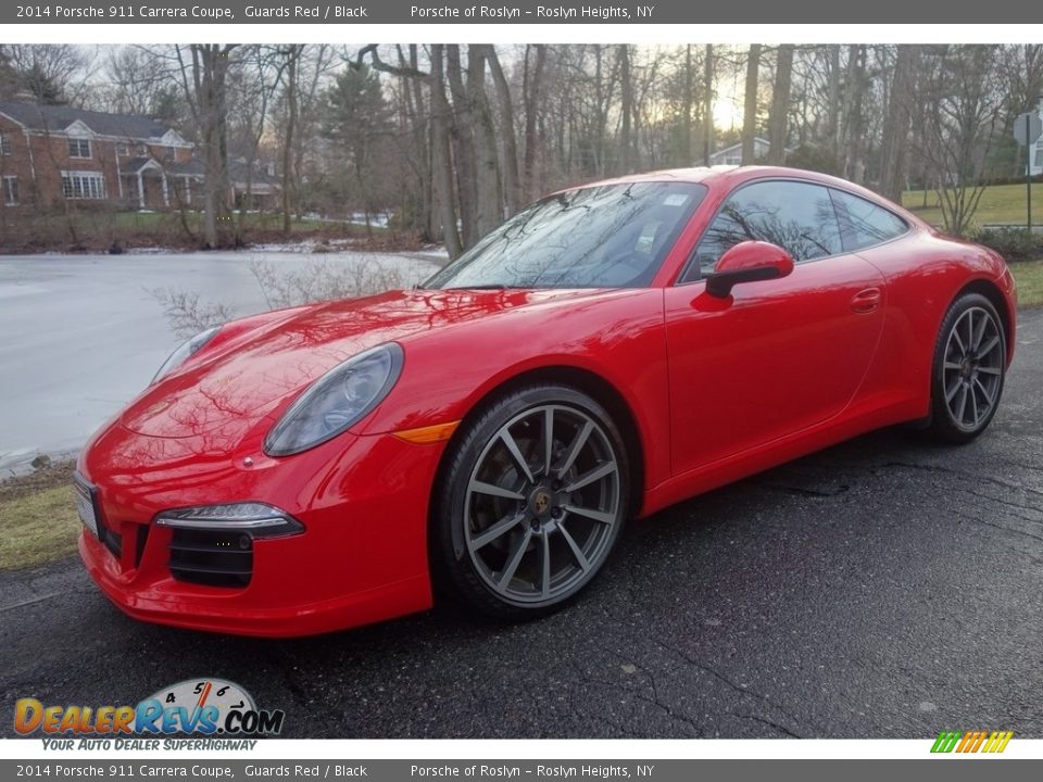 2014 Porsche 911 Carrera Coupe Guards Red / Black Photo #1