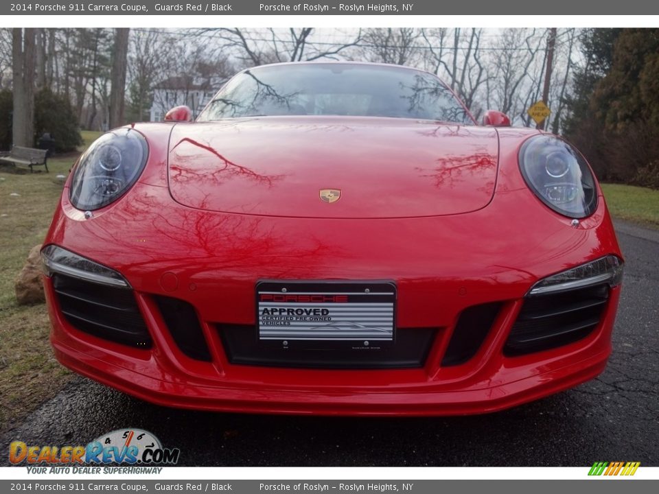2014 Porsche 911 Carrera Coupe Guards Red / Black Photo #2