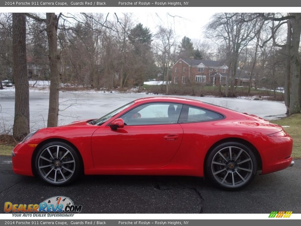 2014 Porsche 911 Carrera Coupe Guards Red / Black Photo #3