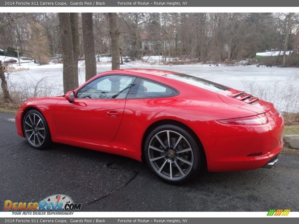 2014 Porsche 911 Carrera Coupe Guards Red / Black Photo #4