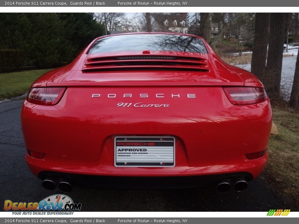 2014 Porsche 911 Carrera Coupe Guards Red / Black Photo #5