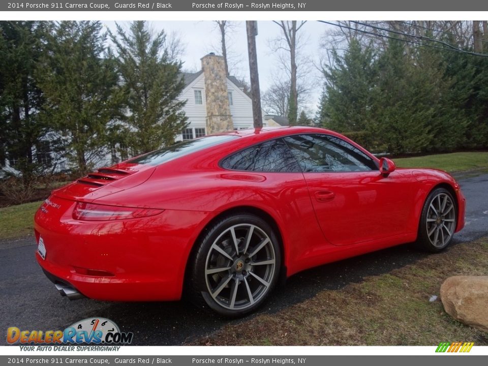 2014 Porsche 911 Carrera Coupe Guards Red / Black Photo #6