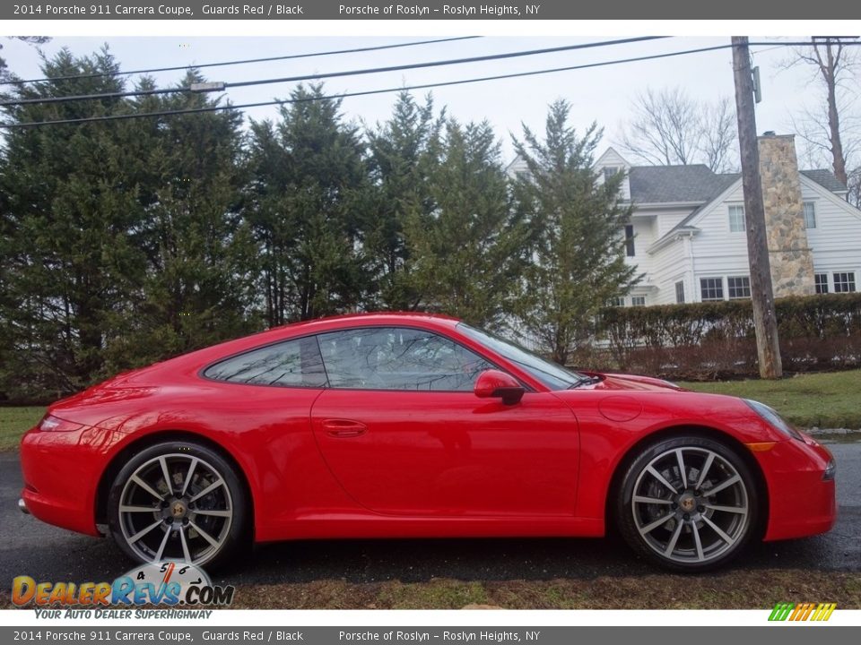 2014 Porsche 911 Carrera Coupe Guards Red / Black Photo #7