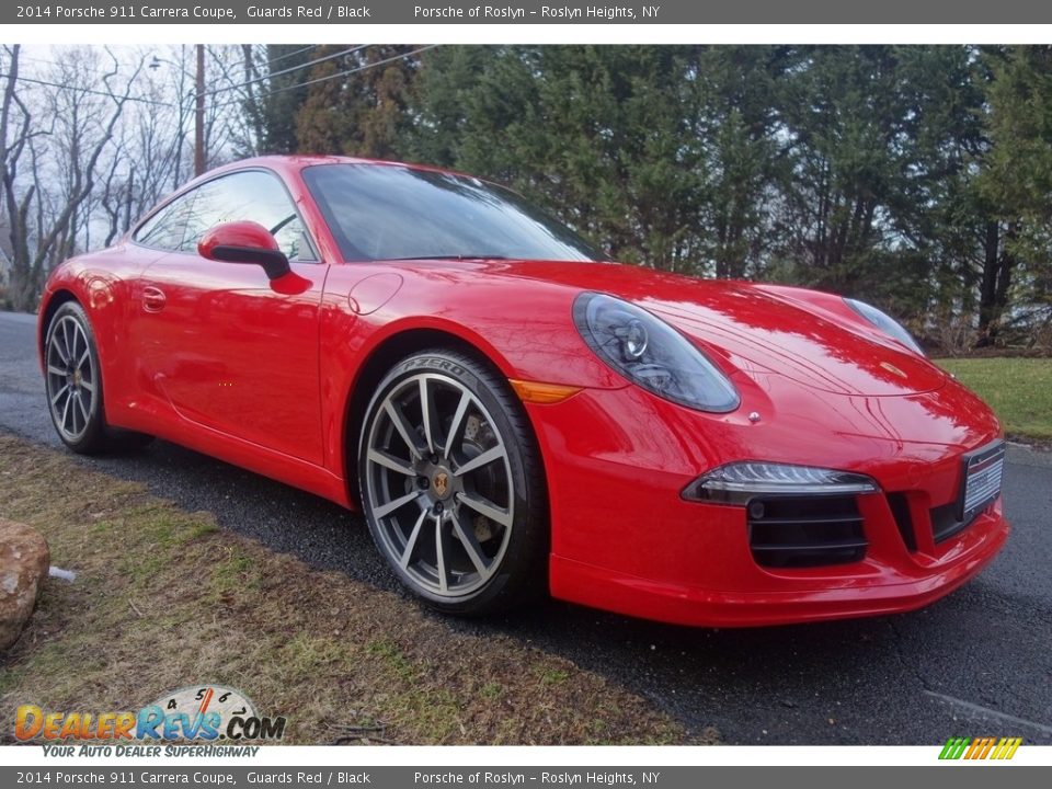 Front 3/4 View of 2014 Porsche 911 Carrera Coupe Photo #8