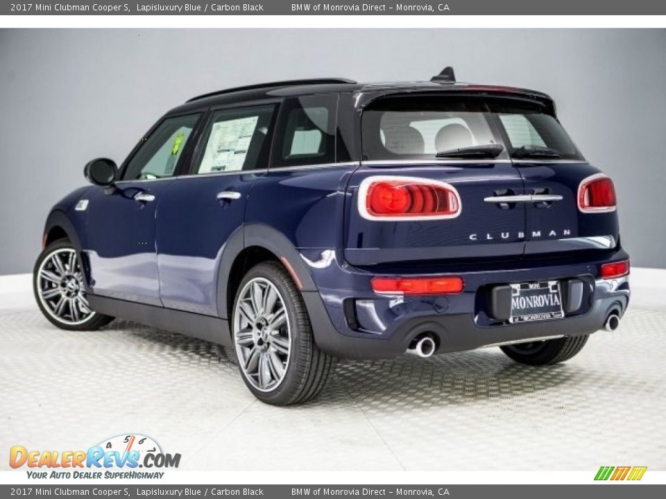 2017 Mini Clubman Cooper S Lapisluxury Blue / Carbon Black Photo #3