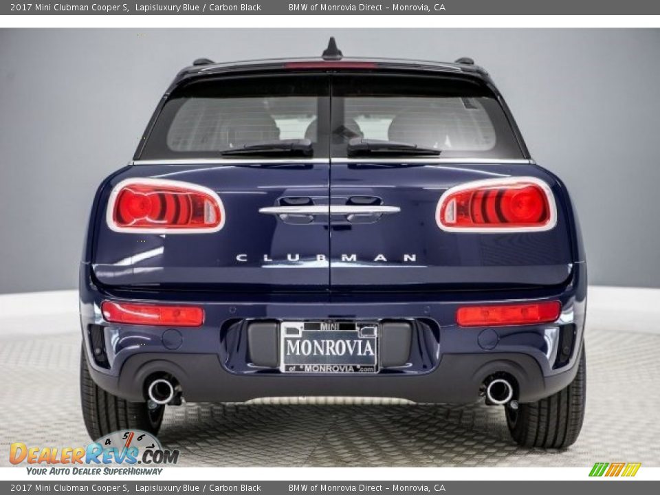 2017 Mini Clubman Cooper S Lapisluxury Blue / Carbon Black Photo #4