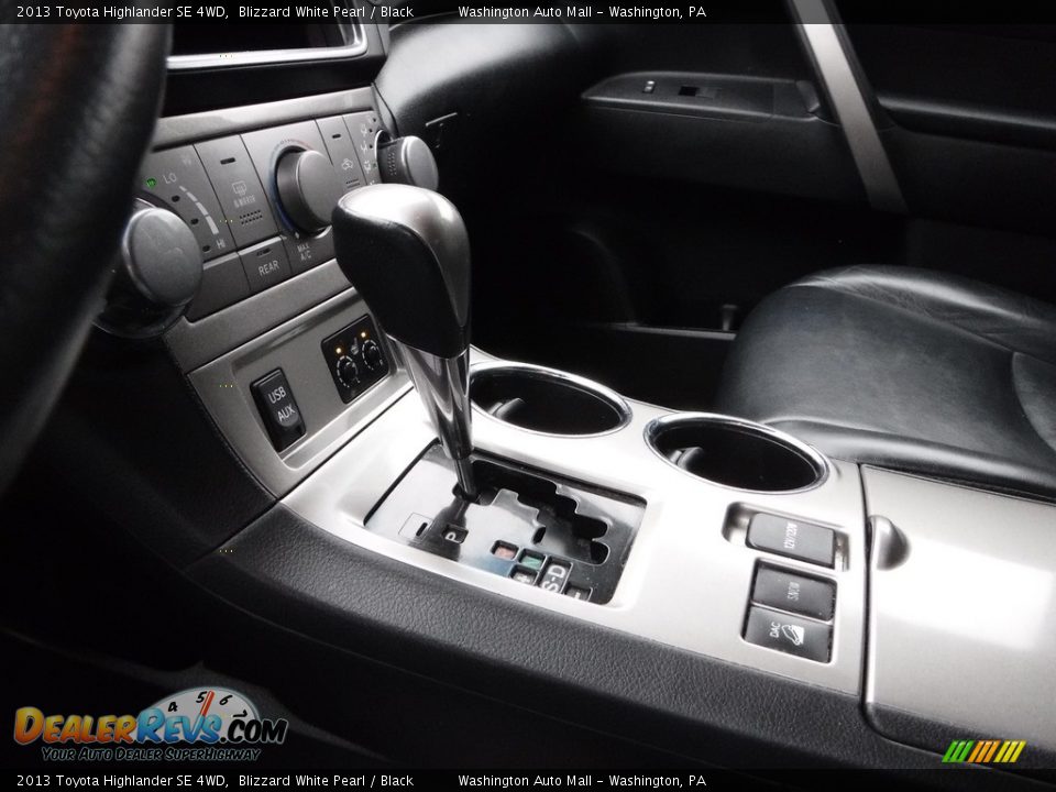 2013 Toyota Highlander SE 4WD Blizzard White Pearl / Black Photo #16