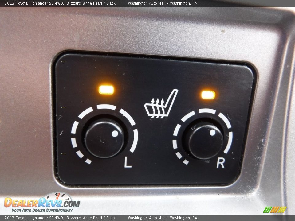 2013 Toyota Highlander SE 4WD Blizzard White Pearl / Black Photo #17
