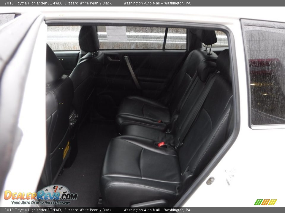 2013 Toyota Highlander SE 4WD Blizzard White Pearl / Black Photo #21