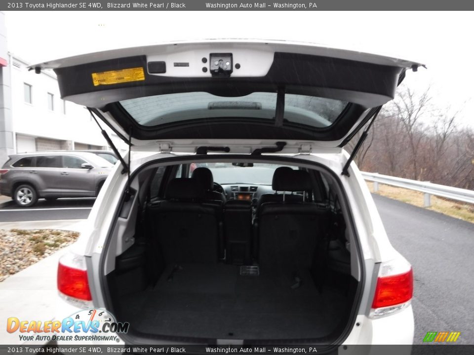 2013 Toyota Highlander SE 4WD Blizzard White Pearl / Black Photo #23