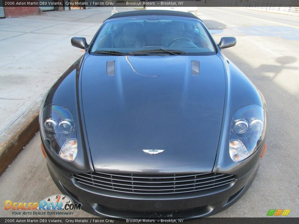 2006 Aston Martin DB9 Volante Grey Metallic / Falcon Gray Photo #7