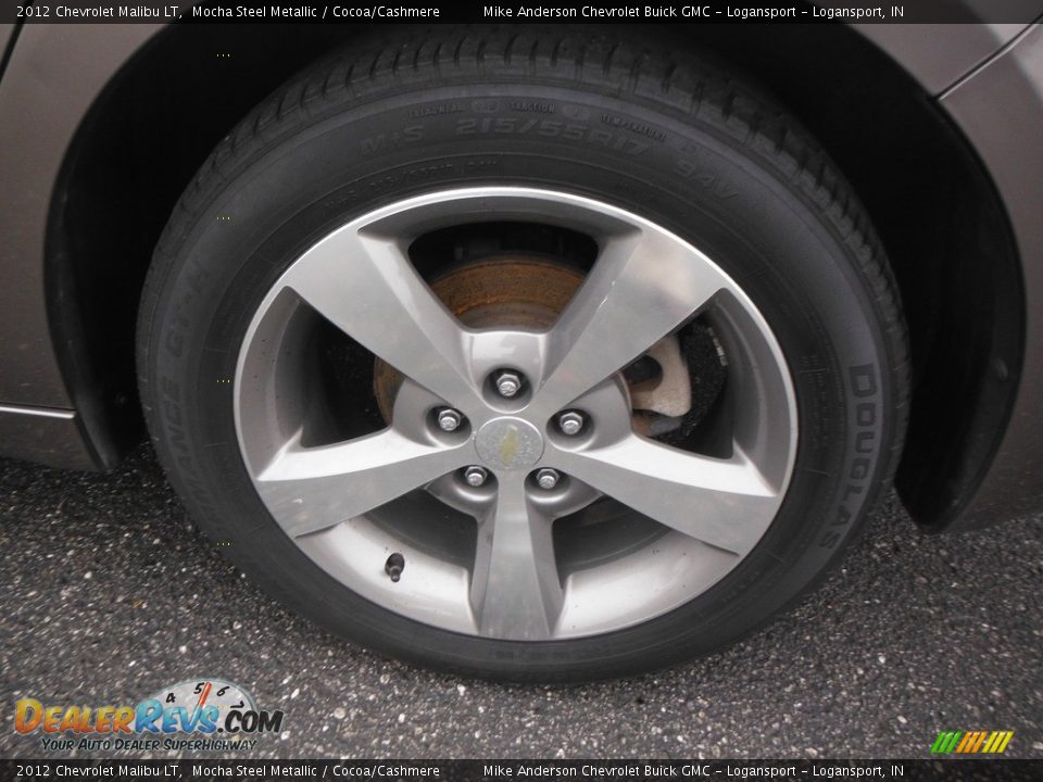 2012 Chevrolet Malibu LT Mocha Steel Metallic / Cocoa/Cashmere Photo #5