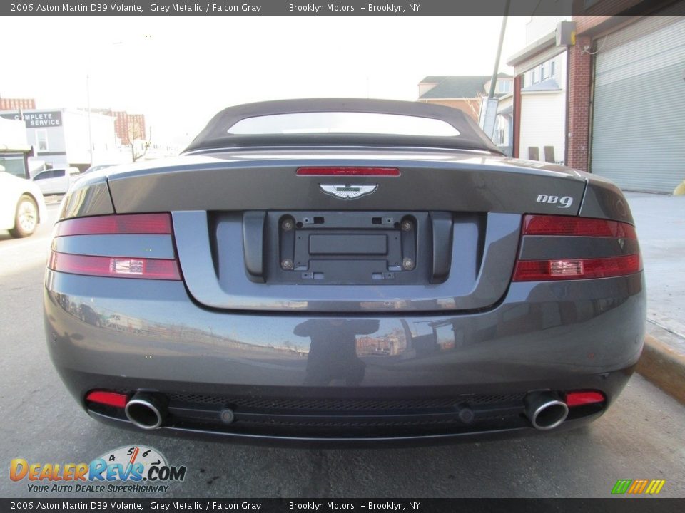 2006 Aston Martin DB9 Volante Grey Metallic / Falcon Gray Photo #24