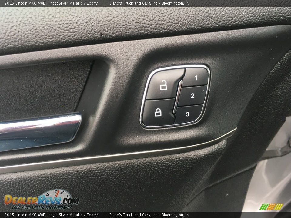 2015 Lincoln MKC AWD Ingot Silver Metallic / Ebony Photo #8