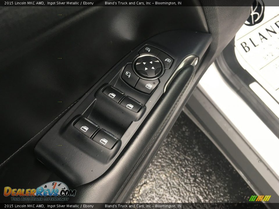 2015 Lincoln MKC AWD Ingot Silver Metallic / Ebony Photo #29
