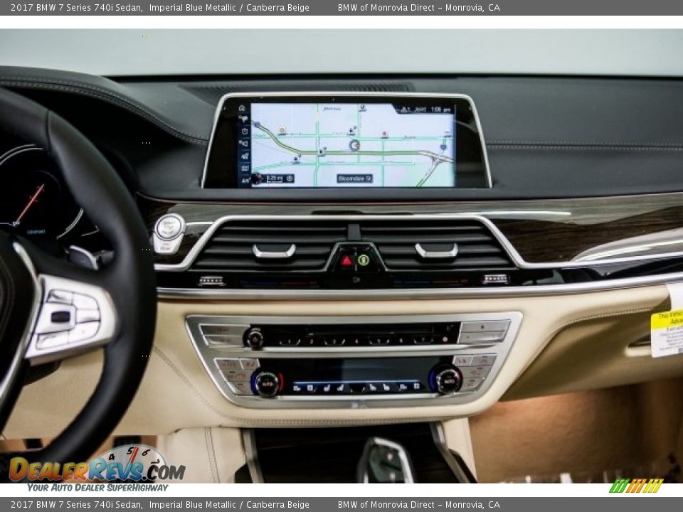 Controls of 2017 BMW 7 Series 740i Sedan Photo #5