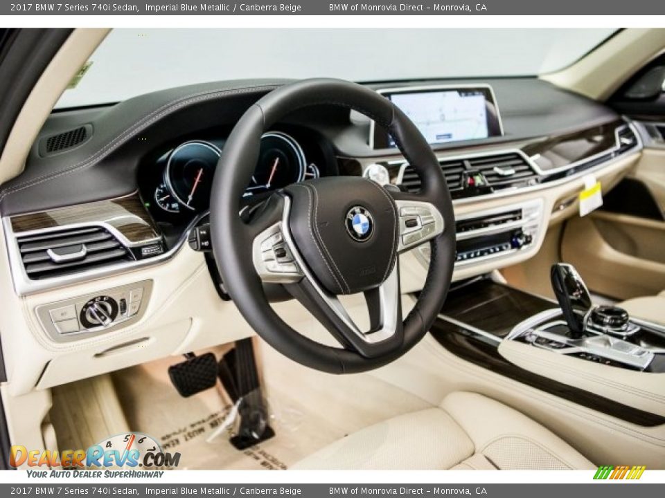 Dashboard of 2017 BMW 7 Series 740i Sedan Photo #6