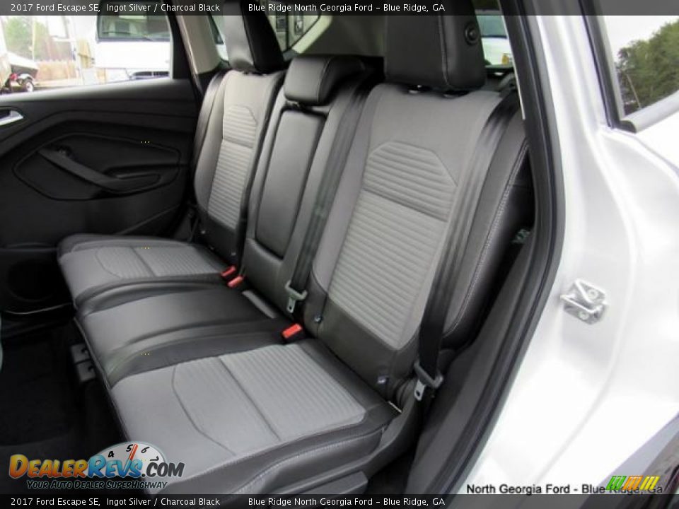 2017 Ford Escape SE Ingot Silver / Charcoal Black Photo #13