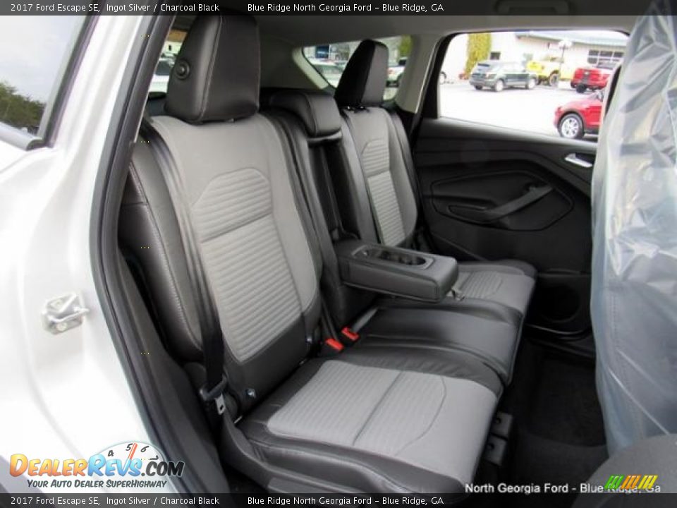 2017 Ford Escape SE Ingot Silver / Charcoal Black Photo #14