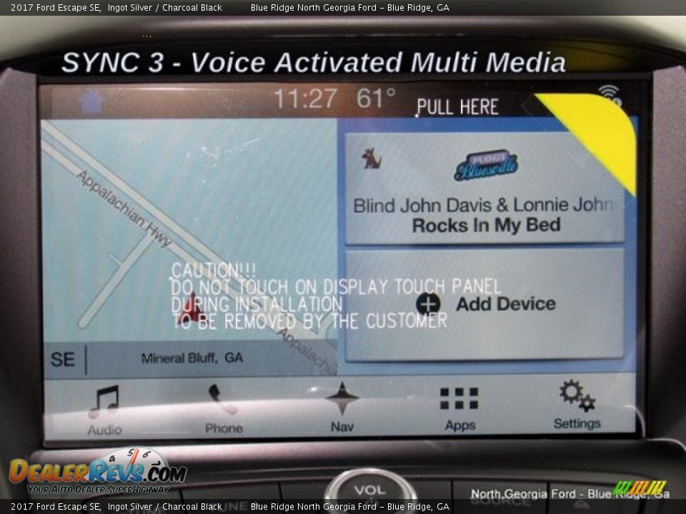 2017 Ford Escape SE Ingot Silver / Charcoal Black Photo #21