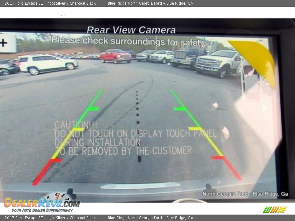 2017 Ford Escape SE Ingot Silver / Charcoal Black Photo #25