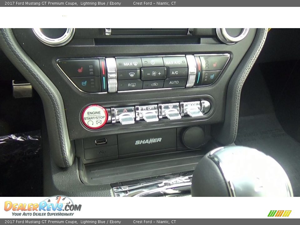 2017 Ford Mustang GT Premium Coupe Lightning Blue / Ebony Photo #15