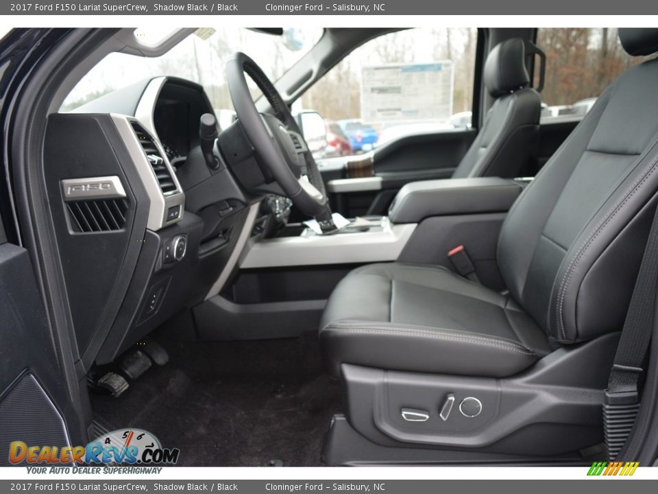 Front Seat of 2017 Ford F150 Lariat SuperCrew Photo #9