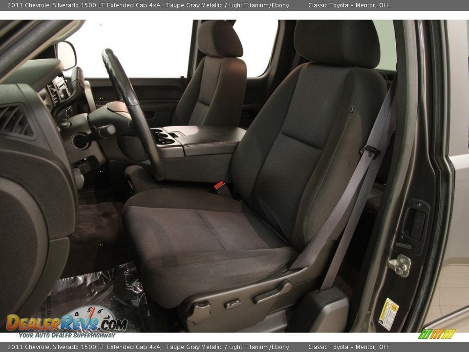 2011 Chevrolet Silverado 1500 LT Extended Cab 4x4 Taupe Gray Metallic / Light Titanium/Ebony Photo #5