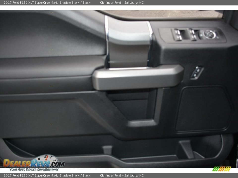 2017 Ford F150 XLT SuperCrew 4x4 Shadow Black / Black Photo #5