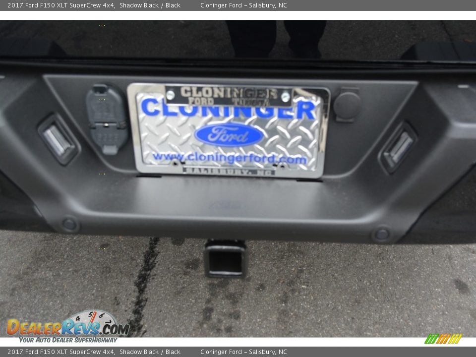 2017 Ford F150 XLT SuperCrew 4x4 Shadow Black / Black Photo #10