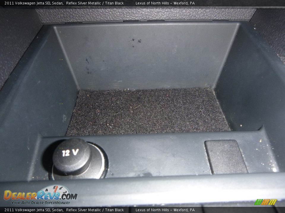 2011 Volkswagen Jetta SEL Sedan Reflex Silver Metallic / Titan Black Photo #21