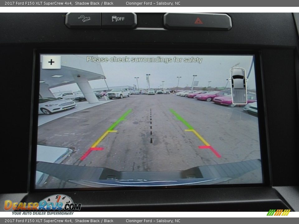 2017 Ford F150 XLT SuperCrew 4x4 Shadow Black / Black Photo #15