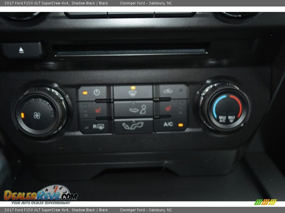 2017 Ford F150 XLT SuperCrew 4x4 Shadow Black / Black Photo #16