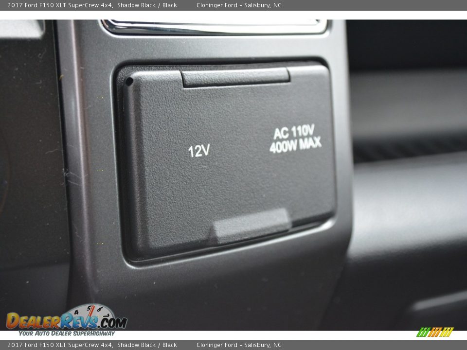 2017 Ford F150 XLT SuperCrew 4x4 Shadow Black / Black Photo #21