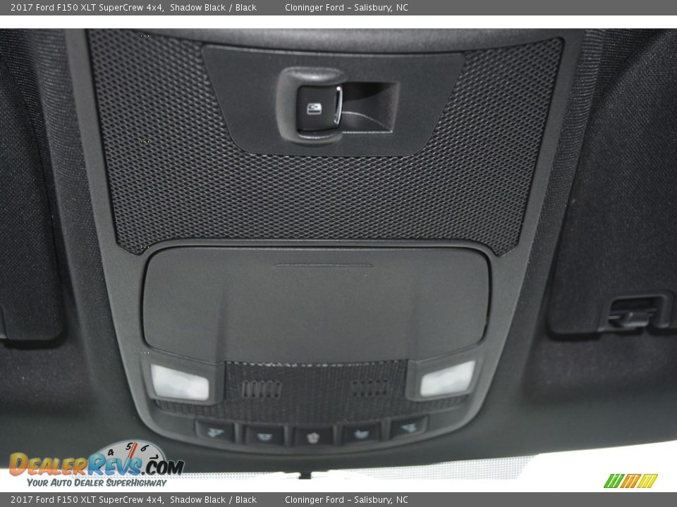 2017 Ford F150 XLT SuperCrew 4x4 Shadow Black / Black Photo #22