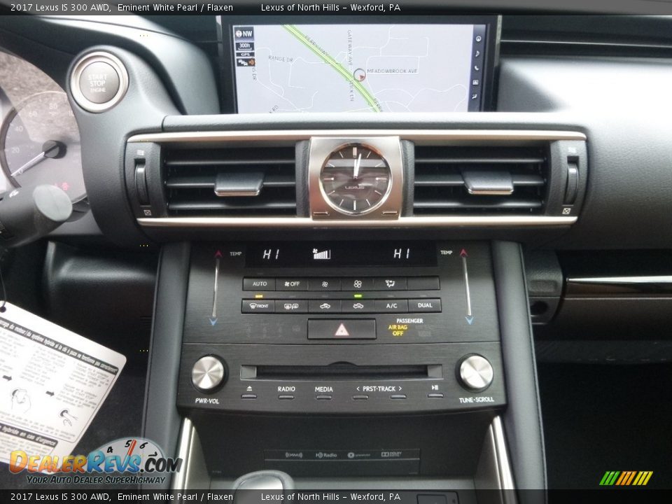 Controls of 2017 Lexus IS 300 AWD Photo #12