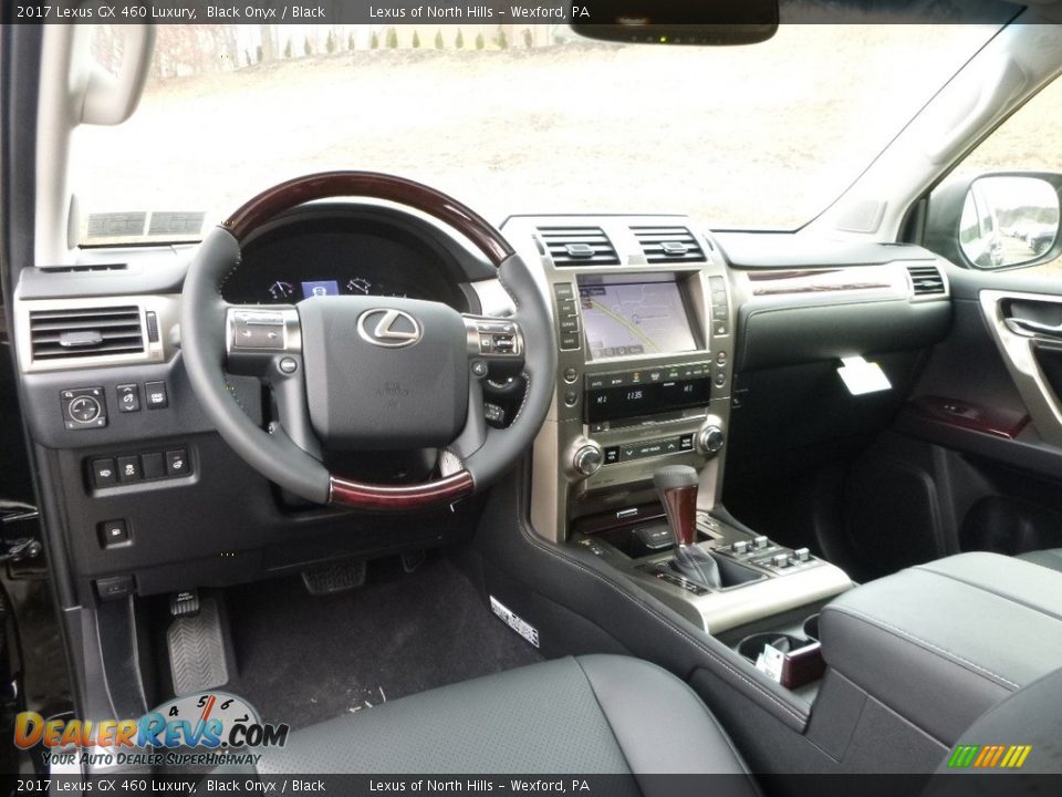 Black Interior - 2017 Lexus GX 460 Luxury Photo #9