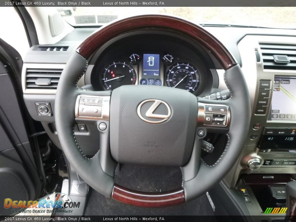 2017 Lexus GX 460 Luxury Steering Wheel Photo #12